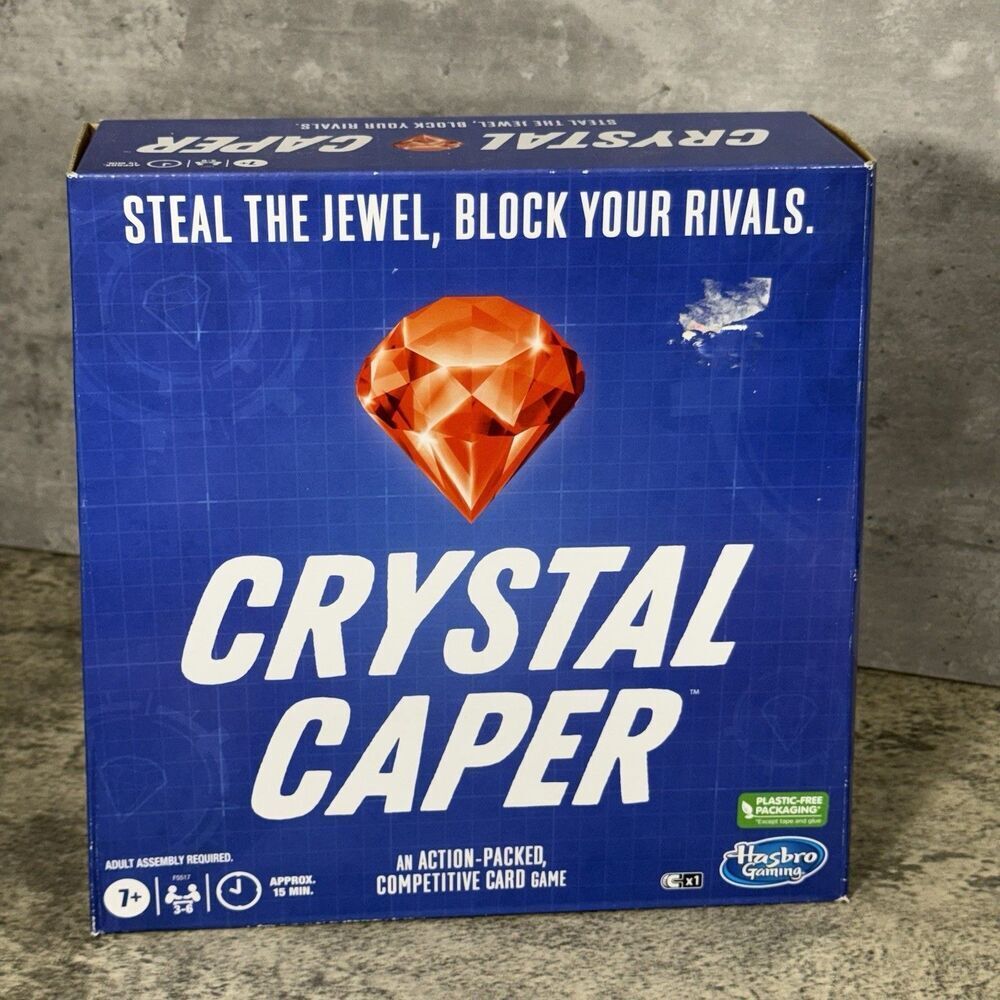 Crystal caper Hasbro Family‎ Board Game NEW